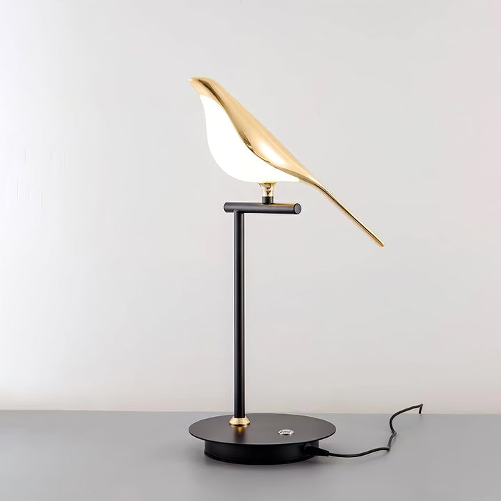  Chirpy LED Bird Table Lamp Solo Bird table lamp-Double Bird table lamps - Stem & Sill