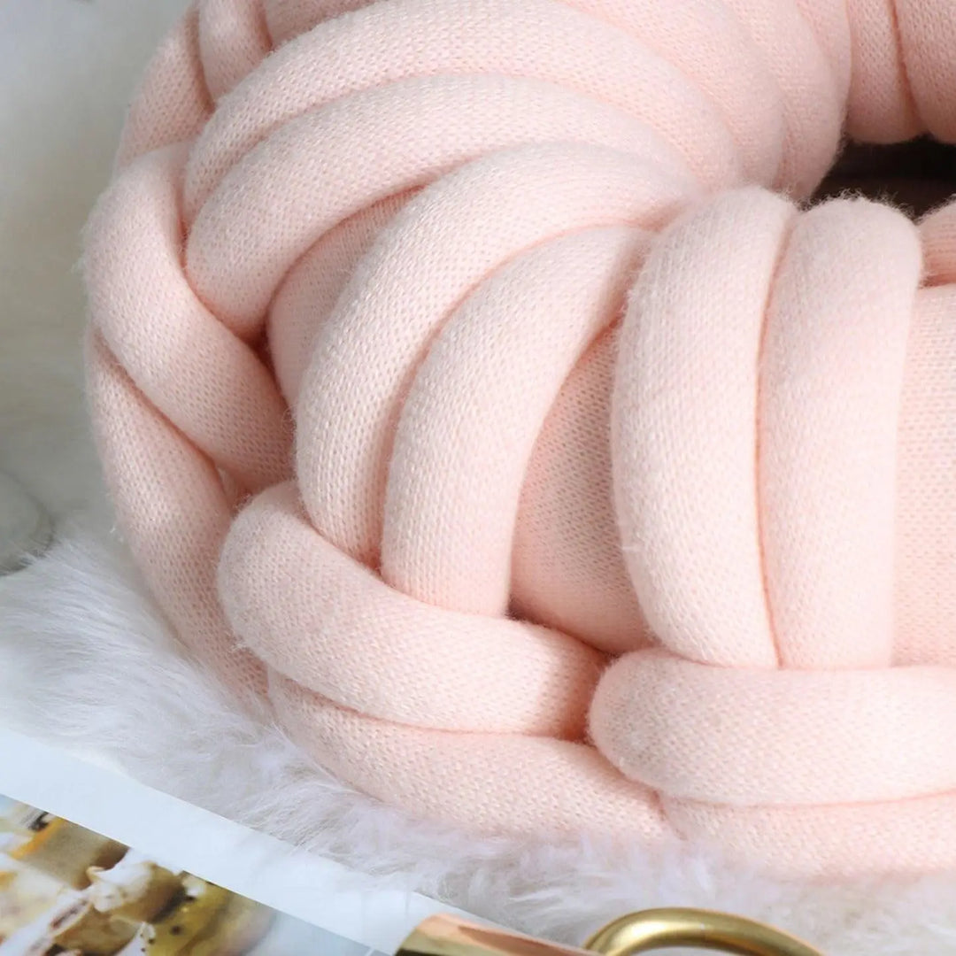 Beignet Shaped Donut Pillow - Stem & Sill