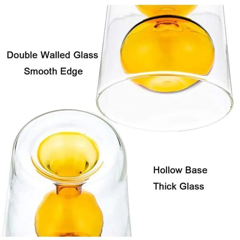 Bubble-Shaped Blown Glass Vases - Stem & Sill