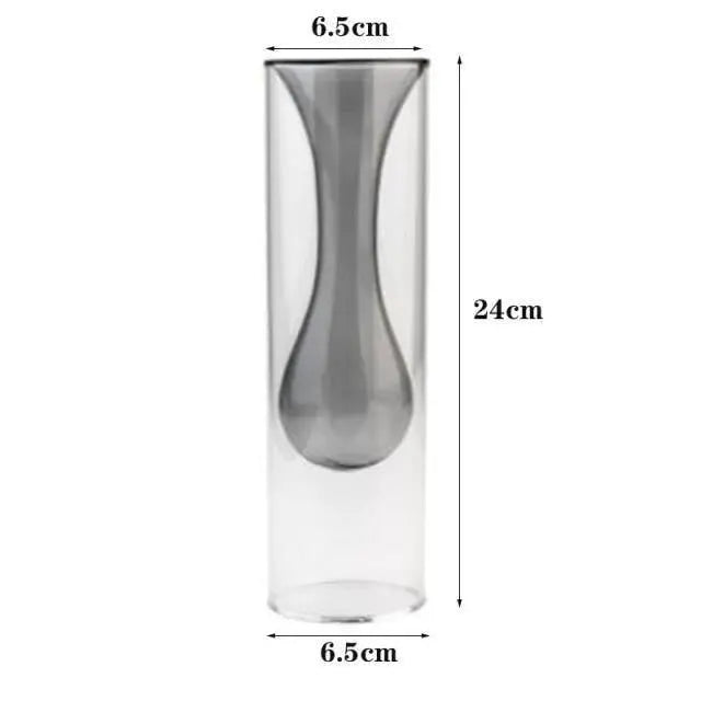 Bubble-Shaped Blown Glass Vases - Stem & Sill