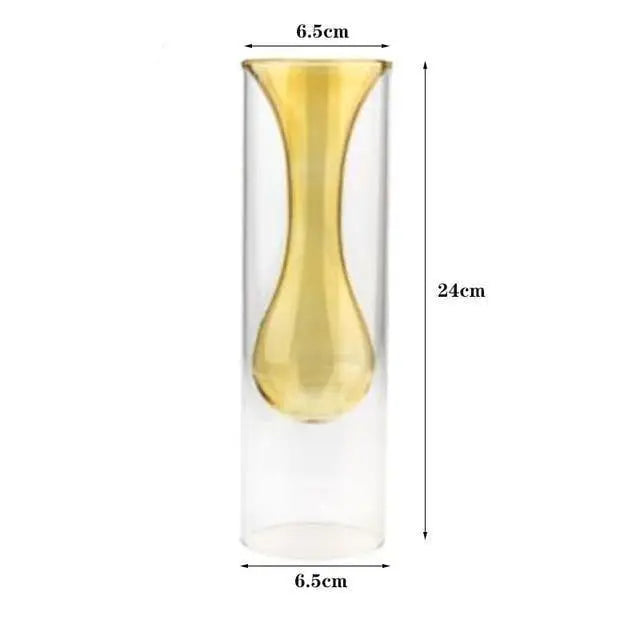 Bubble-Shaped Blown Glass Vases - Stem & Sill