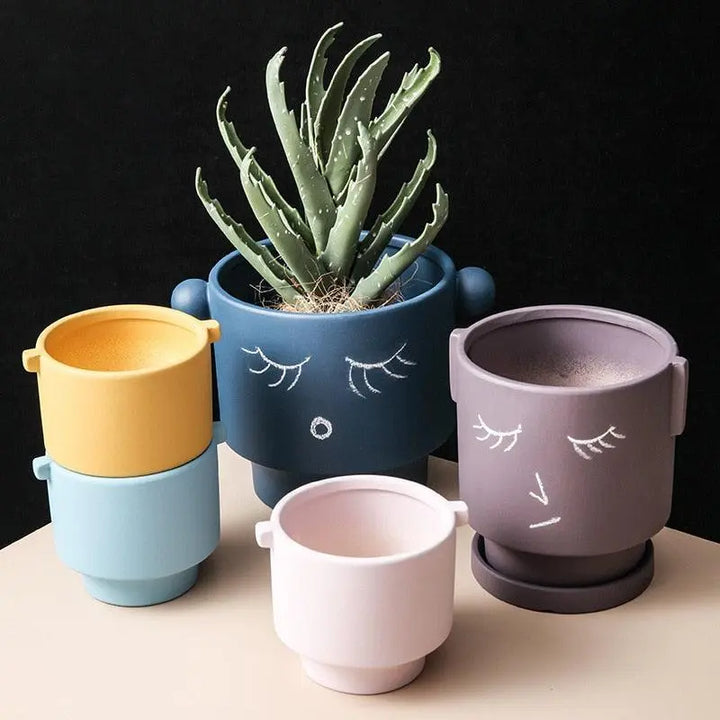 DIY Doodle Ceramic Pots - Stem & Sill