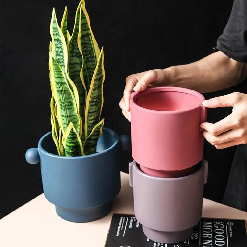 DIY Doodle Ceramic Pots - Stem & Sill