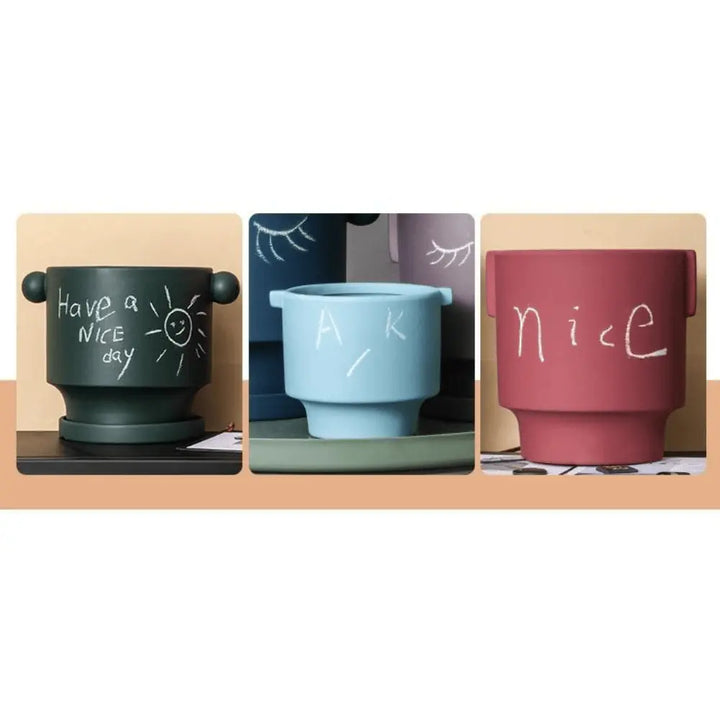 DIY Doodle Ceramic Pots - Stem & Sill