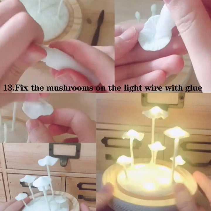 Enchanting Mushroom Lamp DIY Kit - Stem & Sill