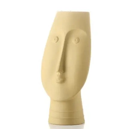 Face Ceramic Vases - Stem & Sill