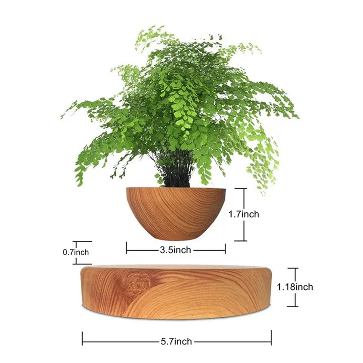 Floating Magnetic Plant Pot - Stem & Sill