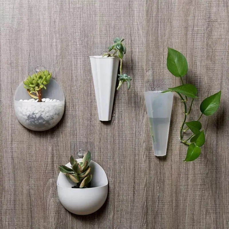 Geometric Hanging Wall Pot - Stem & Sill