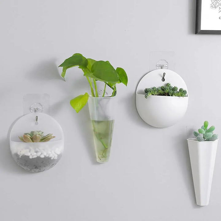 Geometric Hanging Wall Pot - Stem & Sill