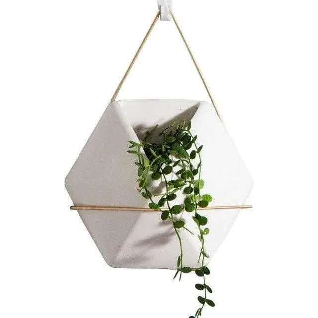 Geometric Hanging Terrarium Hexagon - Stem & Sill