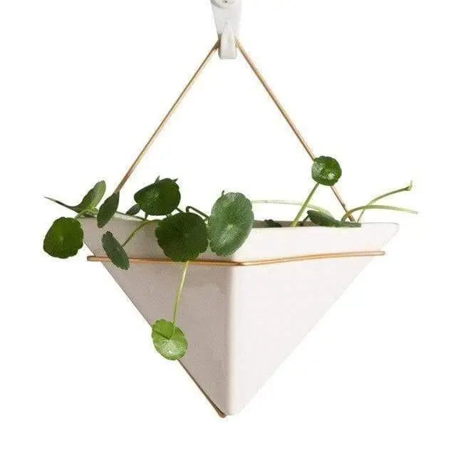 Geometric Hanging Terrarium Triangle - Stem & Sill