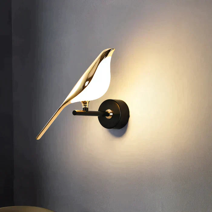  Chirpy LED Bird Wall Lamp Solo Bird wall lamp-Double Bird wall lamps - Stem & Sill