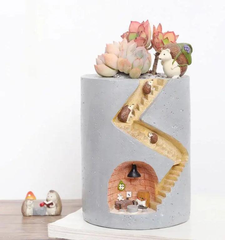 Hidden Home Animal Planter Pot - Stem & Sill