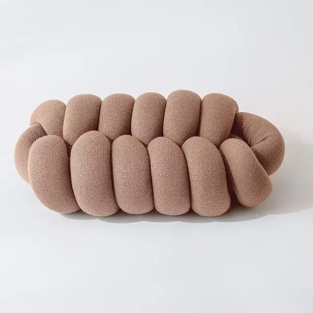 Knot Pillow in Cozy Cocoon Design - Stem & Sill