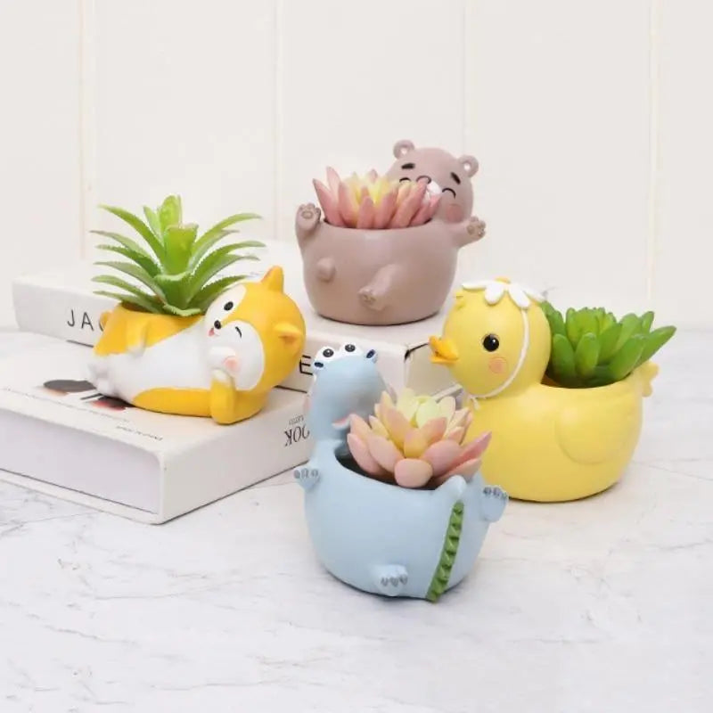 Lazy Animal Succulent Pot - Stem & Sill