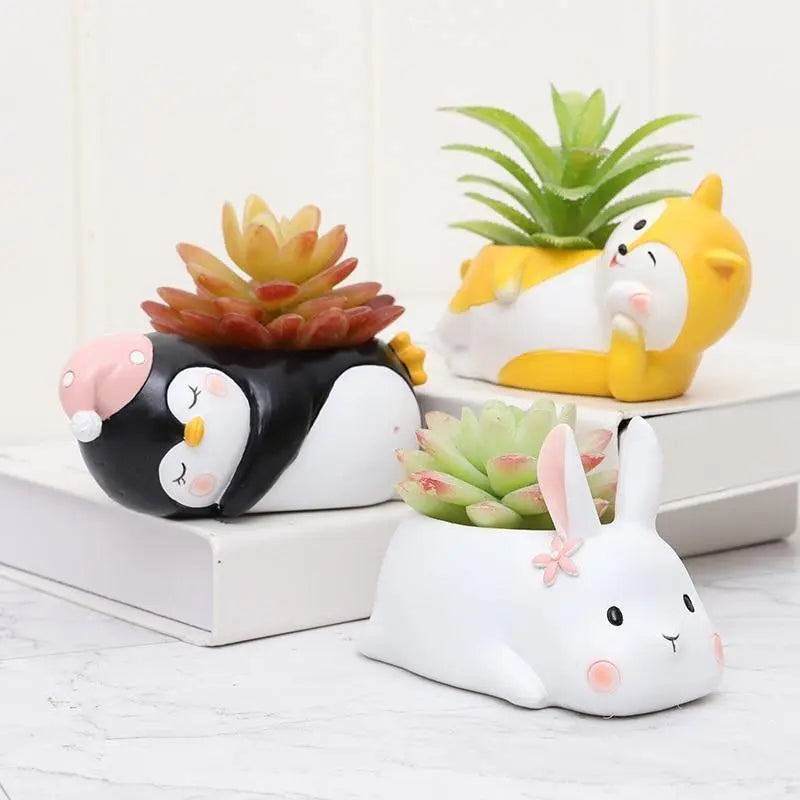 Lazy Animal Succulent Pot - Stem & Sill