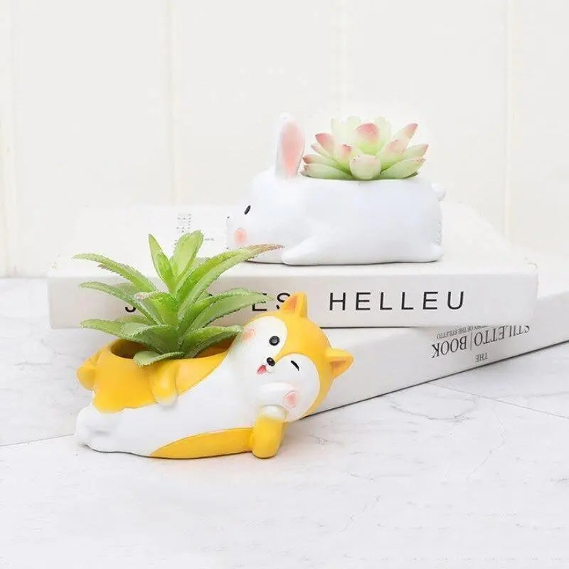 Lazy Animal Succulent Pot - Stem & Sill