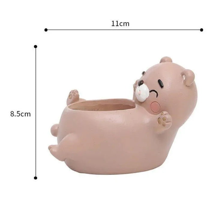 Lazy Animal Succulent Pot Bear - Stem & Sill