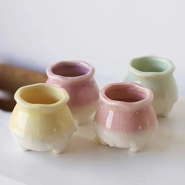 Marshmallow Drip Pots - Stem & Sill