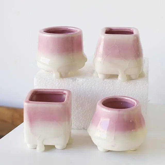 Marshmallow Drip Pots - Stem & Sill