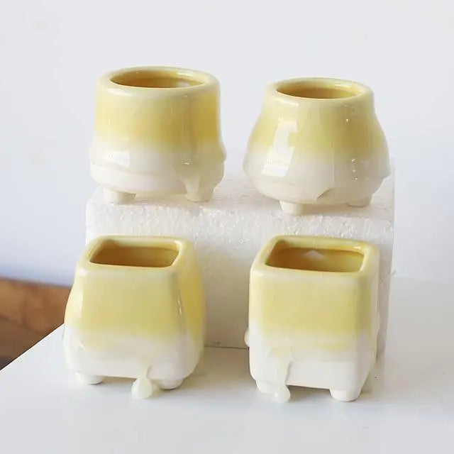 Marshmallow Drip Pots - Stem & Sill