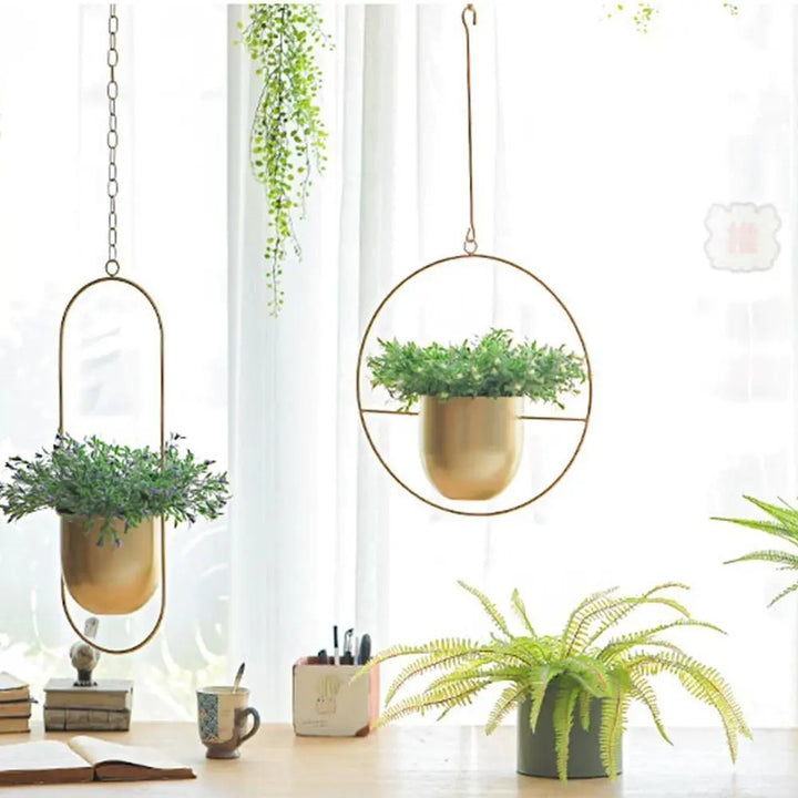 Metal Hanging Planter - Stem & Sill