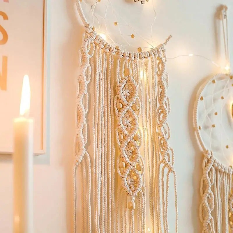 Macrame Dream Catcher Wall Hanging - Stem & Sill