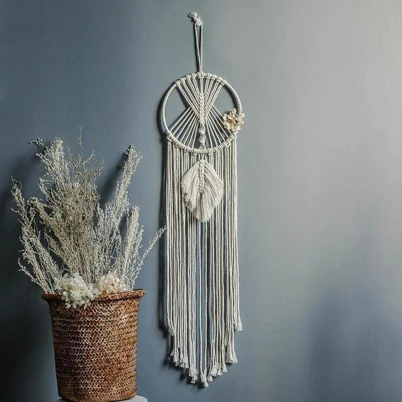 Macrame Dream Catcher Wall Hanging - Stem & Sill