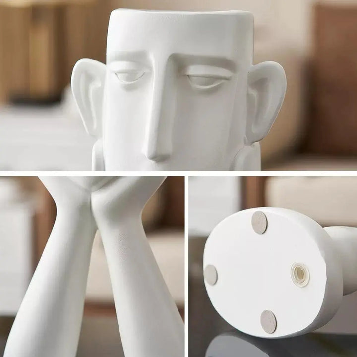 Passionate Faces Planter Sculpture Trio - Stem & Sill