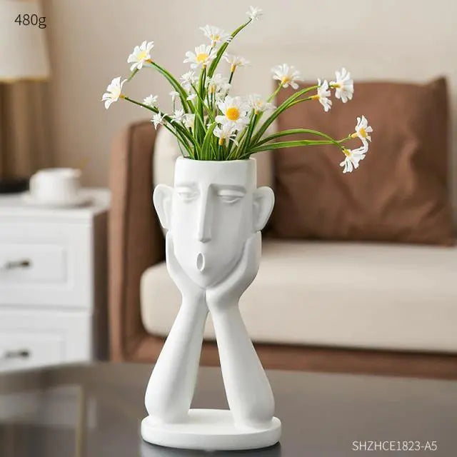 Passionate Faces Planter Sculpture Trio - Stem & Sill