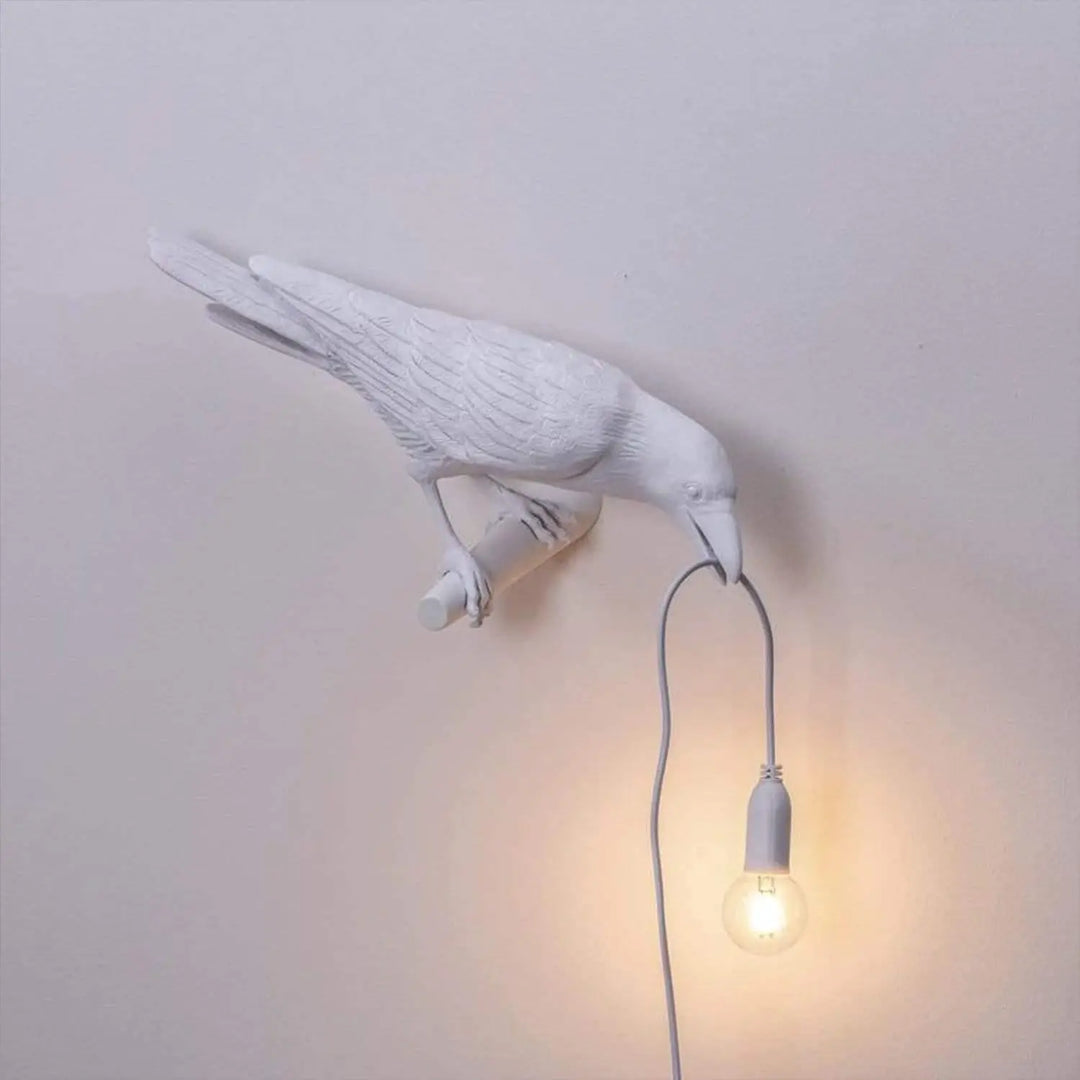 Raven Lamp™ Bird Light - Stem & Sill