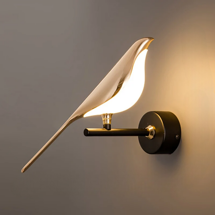  Chirpy LED Bird Wall Lamp Solo Bird wall lamp-Double Bird wall lamps - Stem & Sill