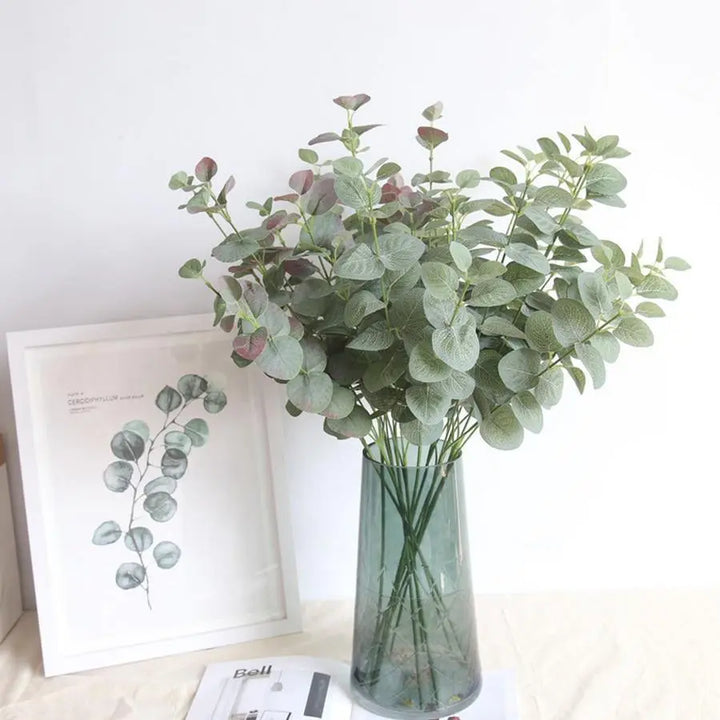 Silk Faux Eucalyptus Branch - Stem & Sill