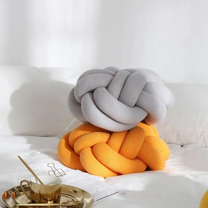 Six Twist Cotton Pillow - Stem & Sill