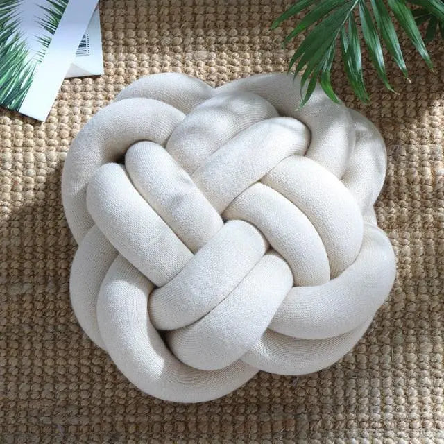 Six Twist Cotton Pillow - Stem & Sill