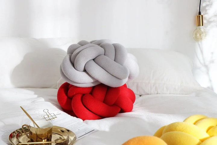 Six Twist Cotton Pillow - Stem & Sill