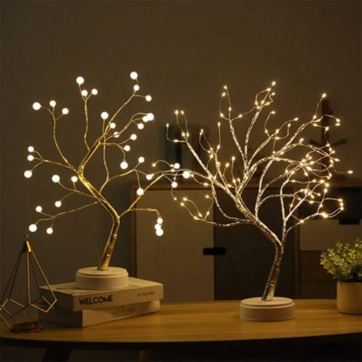 Spirit Tree of Light LED Table Lamp - Stem & Sill