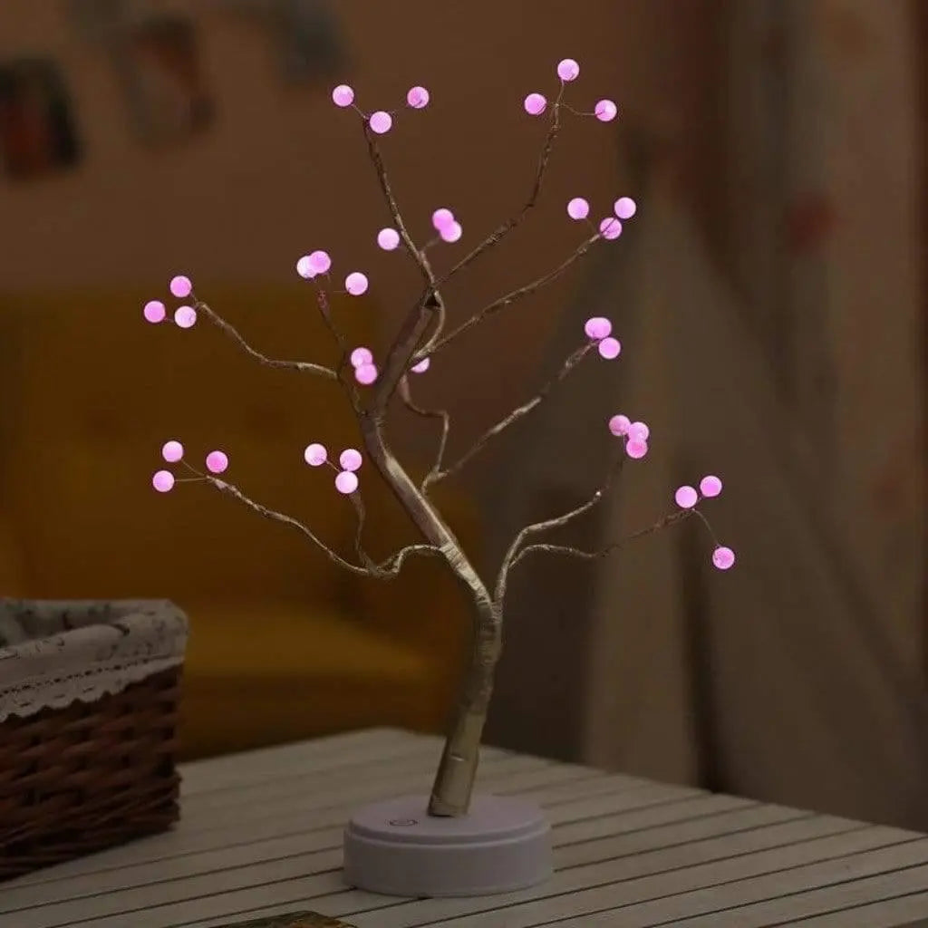 Spirit Tree of Light LED Table Lamp - Stem & Sill