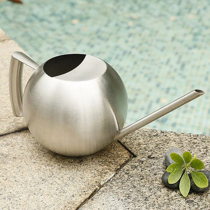 Stainless Steel Watering Can - Stem & Sill