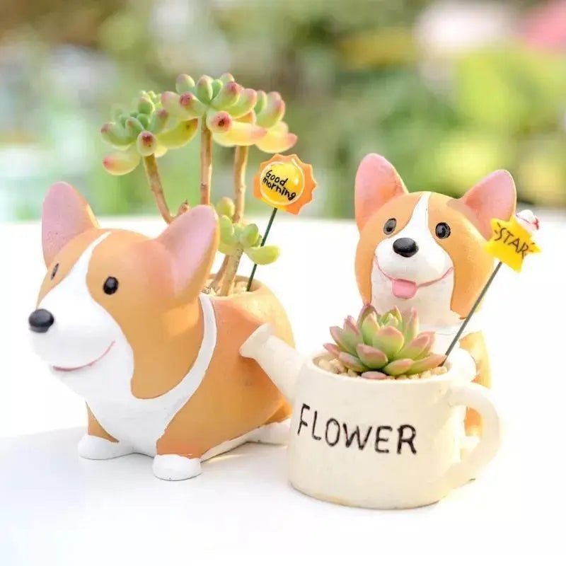 Corgi Succulent Planter - Stem & Sill