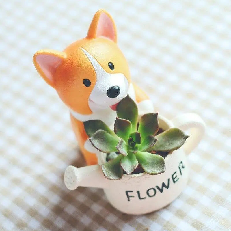 Corgi Succulent Planter - Stem & Sill