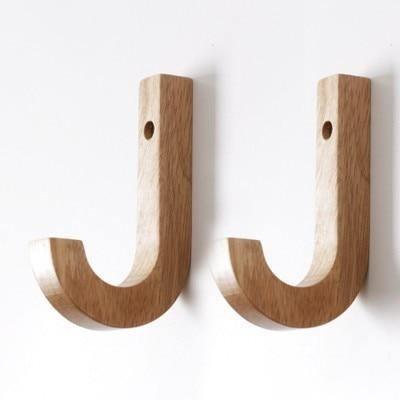  Classic Birch J Wall Hooks Tan / One-Tan / Two-SaddleBrown / One-SaddleBrown / Two-White / One-White / Two-LightGray / One-LightGray / Two-DeepSkyBlue / One-DeepSkyBlue / Two - Stem & Sill