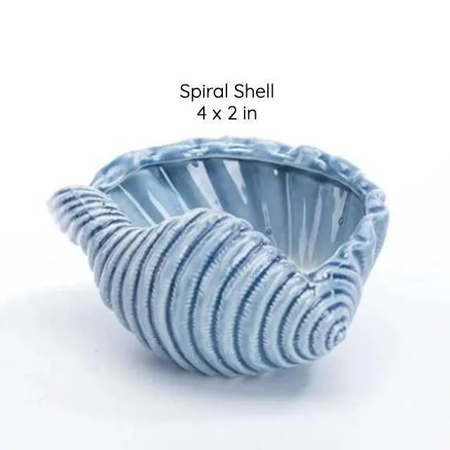 Under the Sea Succulent Planters Spiral Shell - Stem & Sill