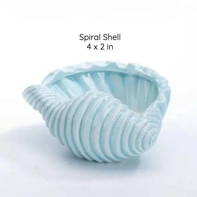 Under the Sea Succulent Planters Spiral Shell - Stem & Sill