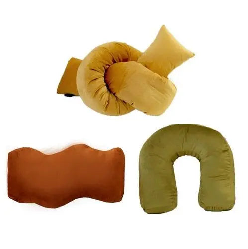 Velvety Retro Shapes Pillow - Stem & Sill