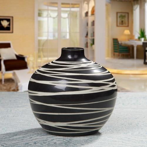 Abstract Black And White Vases - Stem & Sill