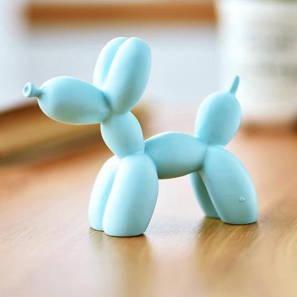 Balloon Dog Statue Figurine LightBlue - Stem & Sill