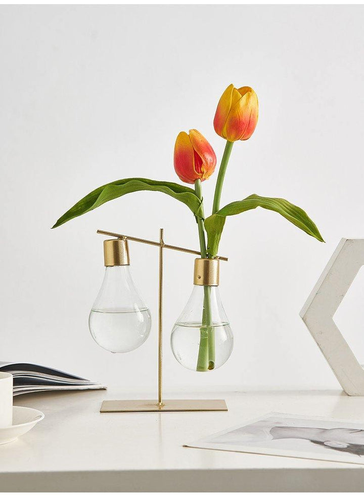  Aesthetic Lightbulb Propagation Vase Single-Double - Stem & Sill